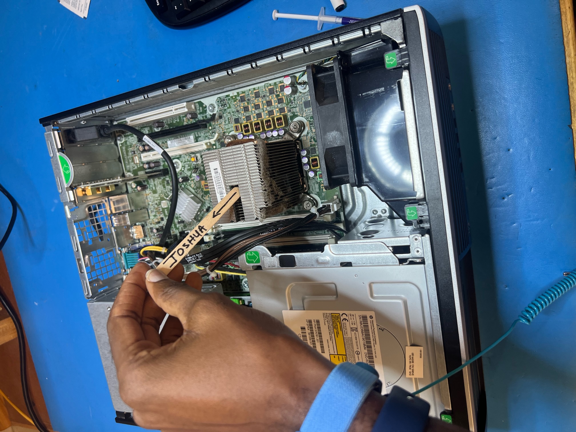 Hands-on desktop maintenance